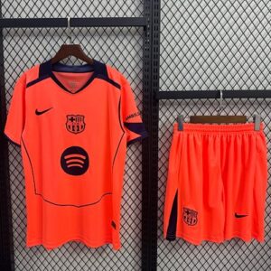 Maillot Barcelone Extérieur Orange 2025/26