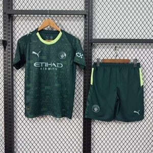 Maillot Manchester City Troisième Vert 2025/26