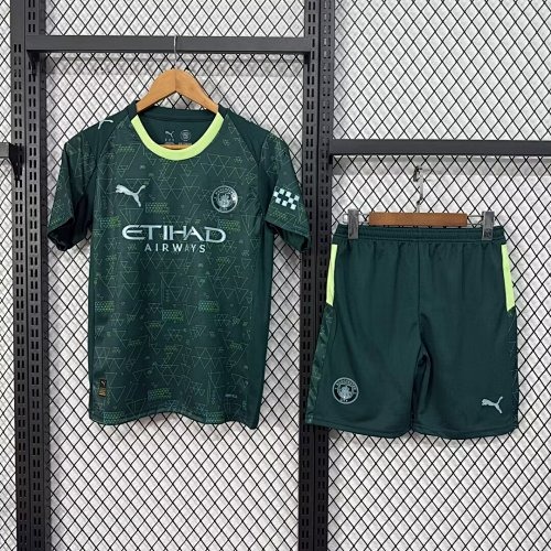Maillot Manchester City Troisième Vert 2025/26