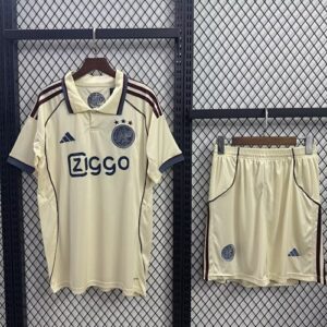 Maillot Ajax Extérieur Beige 2025/26