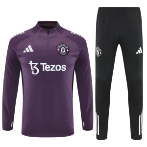 Survêtement Haut/Bas Manchester United 2025/2026 Violet Tezos