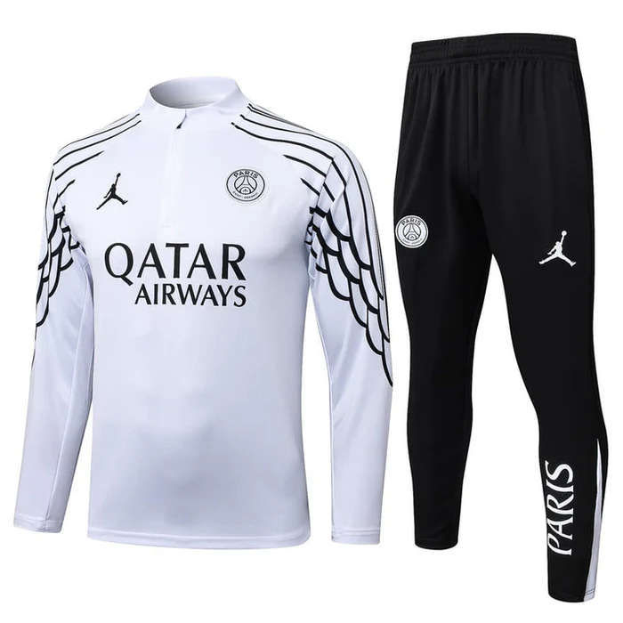 Survêtement PSG Haut/Bas 2025/2026 Blanc Jordan