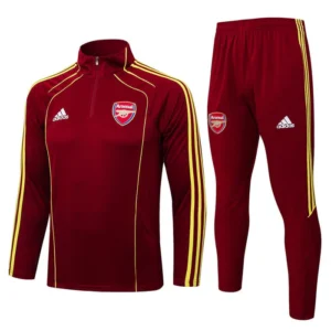 Survêtement Arsenal Haut/Bas 2025/2026 Rouge Bordeaux