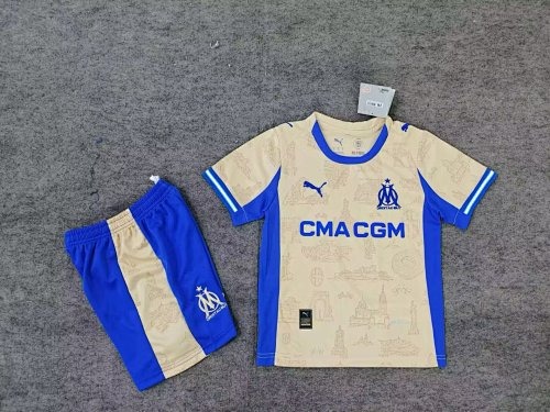 Tenue enfant Olympique de Marseille 2025/26 - quatrième maillot