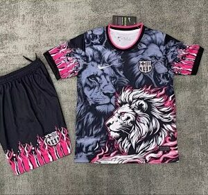 Tenue enfant FC Barcelone 2025/26 - tête de lion