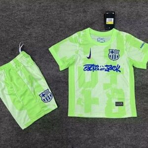 Tenue enfant Liverpool 2025/26 - troisième maillot vert