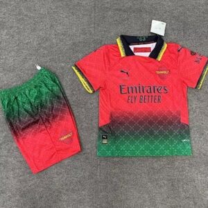 Tenue enfant Paris FC 2025/26 - troisième maillot orange