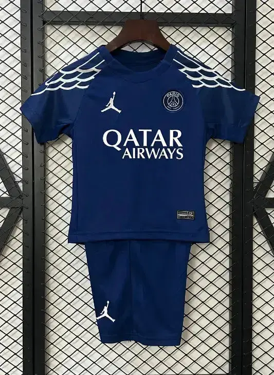 MAILLOT ENFANT ET SHORT PSG FOURTH 2024/2025