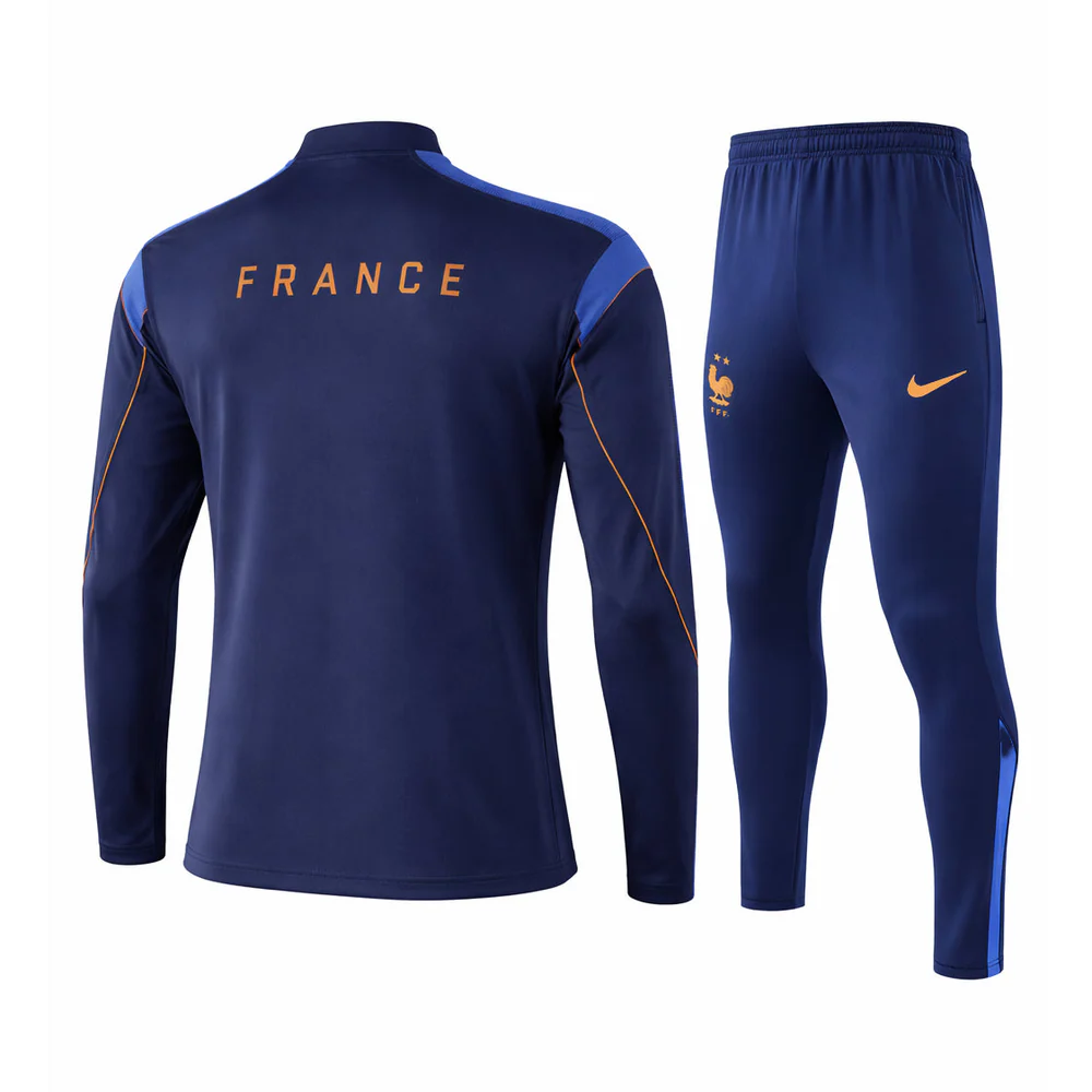 Survêtement France Haut/Bas 2025/2026 Bleu Foncé – Image 2